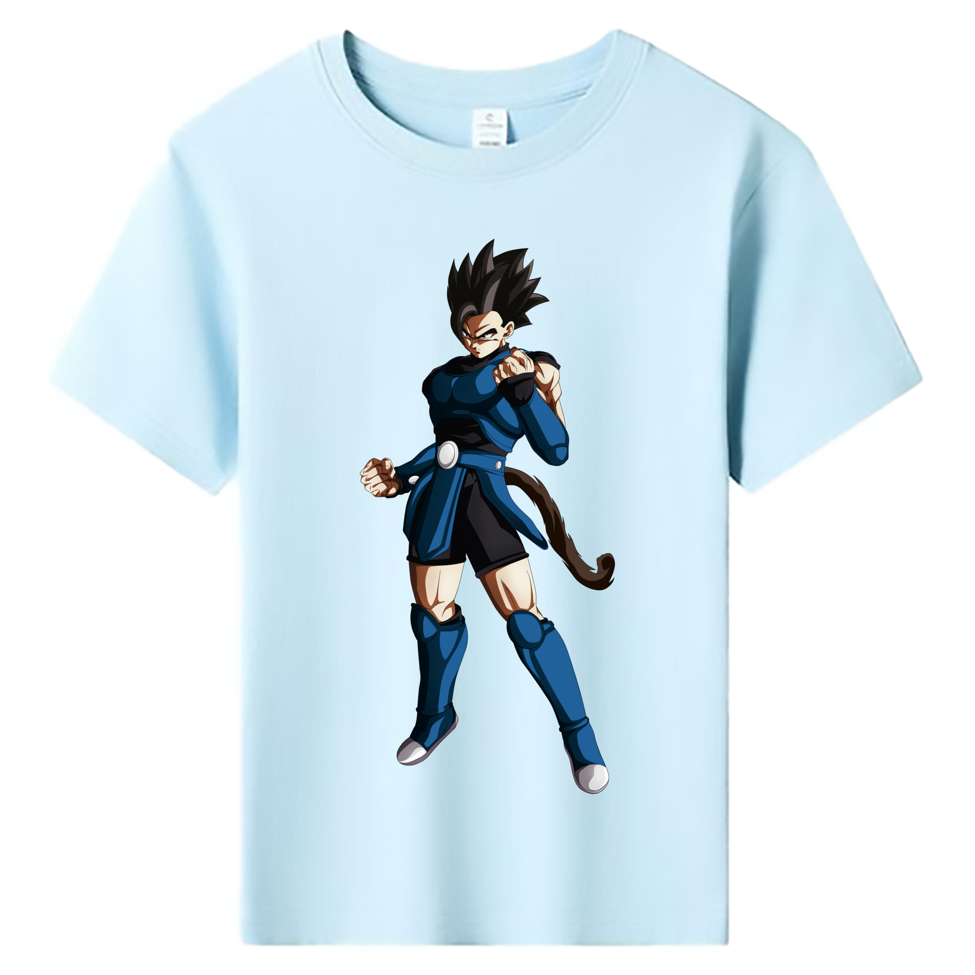（画像用） ドラゴンボール 孫 悟飯（そんごはん）DRAGON BALL Son Gohan 綿100％キッズTシャツ（フロントプリント）
